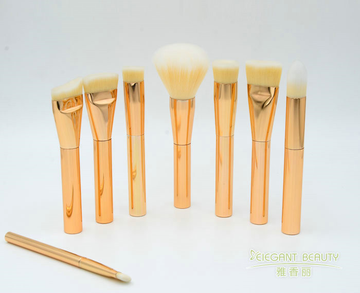 化妝刷定制的刷毛顏色染制工藝是否影響耐用性？